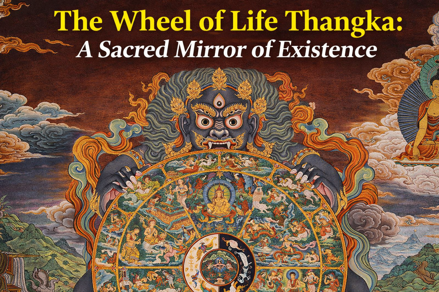 The Wheel of Life Thangka: A Sacred Mirror of Existence