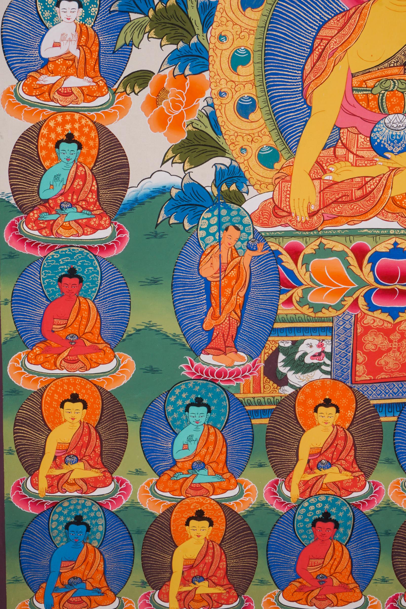 35 Confessions of Buddhas, highlighting each Buddha’s enduring power to cleanse negativity, setbacks, and difficulties.
