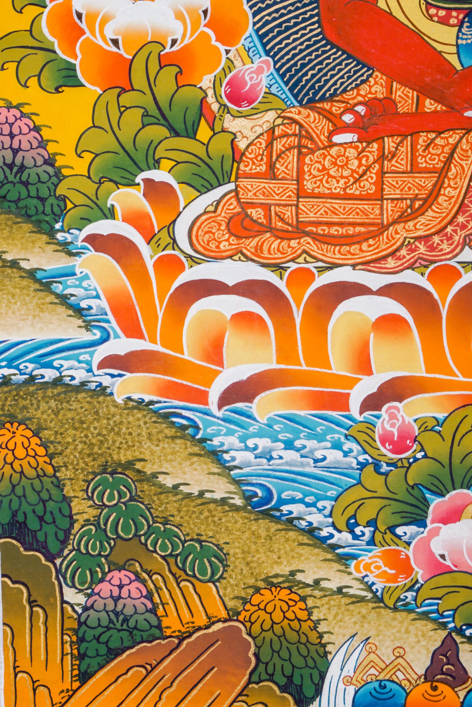 Amitabha buddha - the Buddha of Infinite Light, is a revered figure in Mahayana and Pure Land Buddhism.
