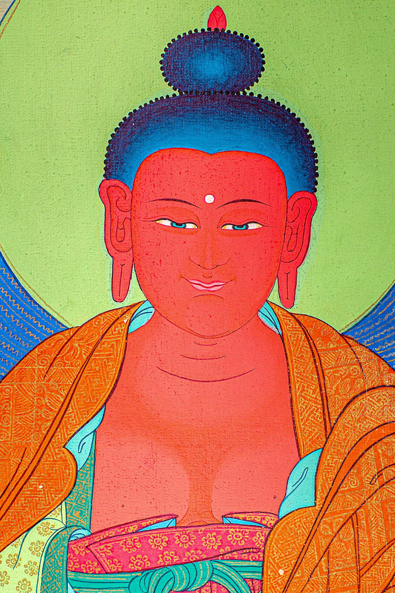 Explore Amitabha Buddha Thangka Painting for longevity and spiritual practices from Premium Thangka Store.