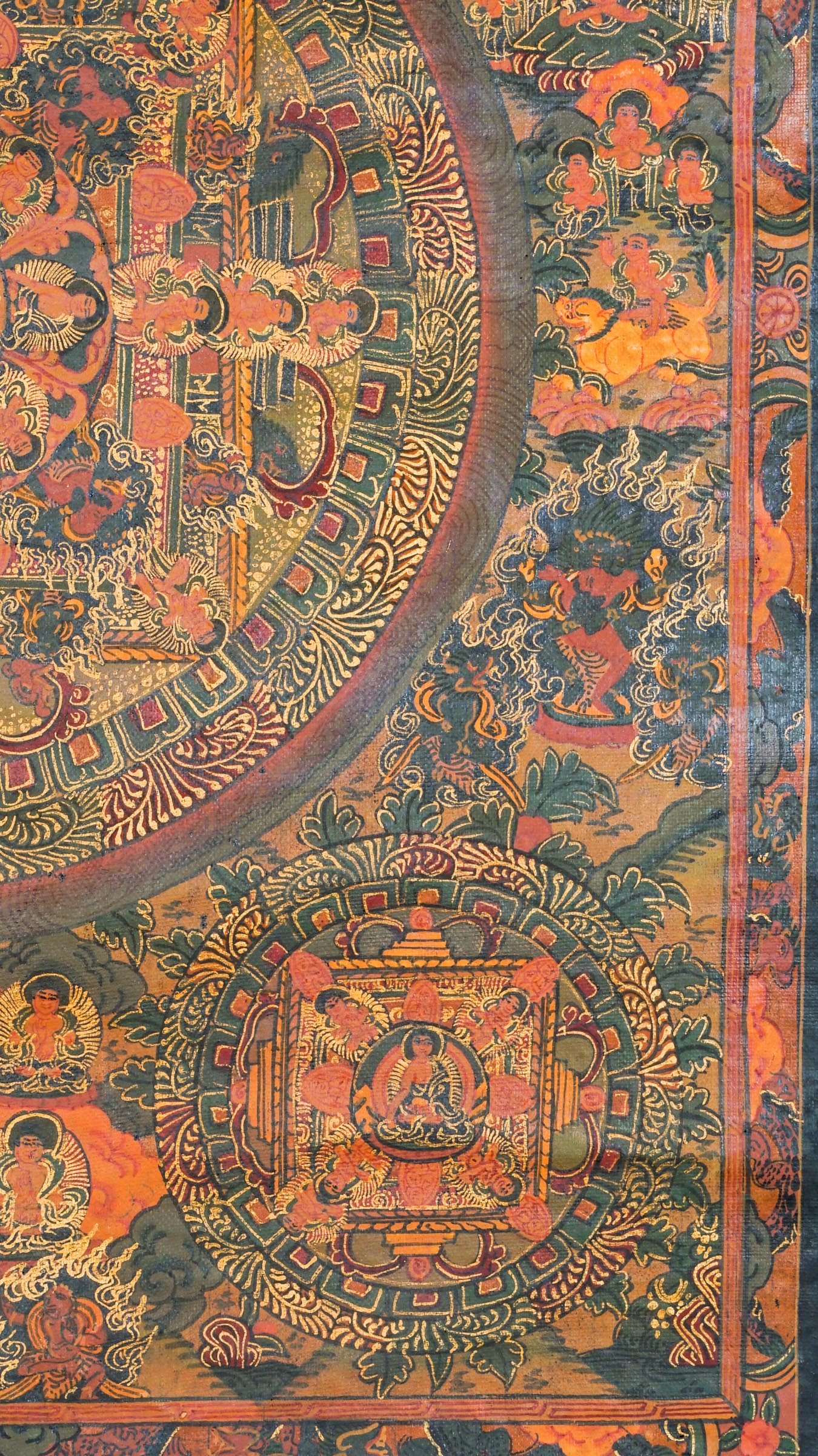 Five Wisdom Buddhas Mandala