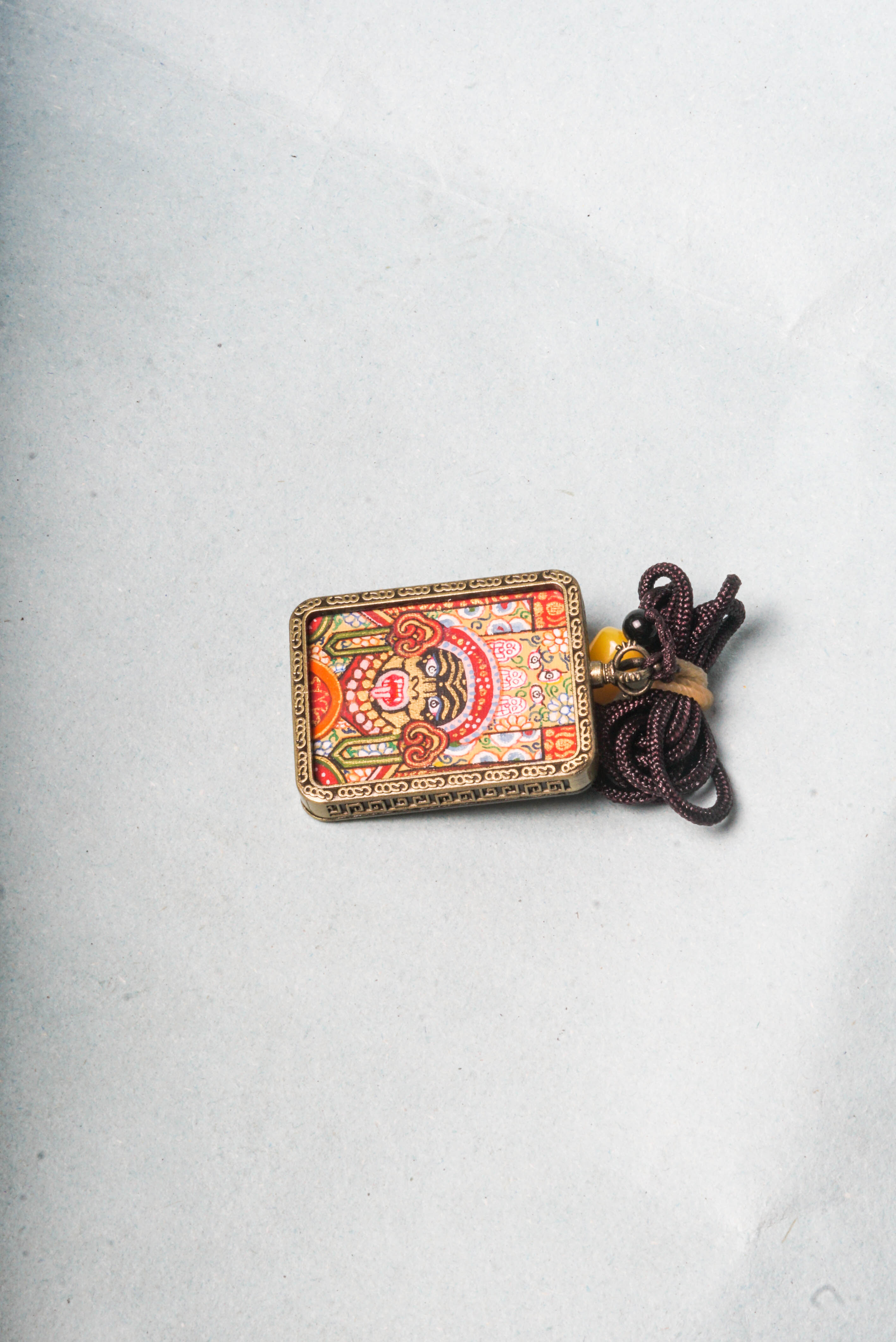 Kali Ghau Thangka embodies divine feminine power, guiding you to overcome ignorance and ego on your path to enlightenment. Handcrafted with natural mineral pigments, this vibrant artwork serves as a protective talisman for meditation, personal growth, and spiritual transformation.