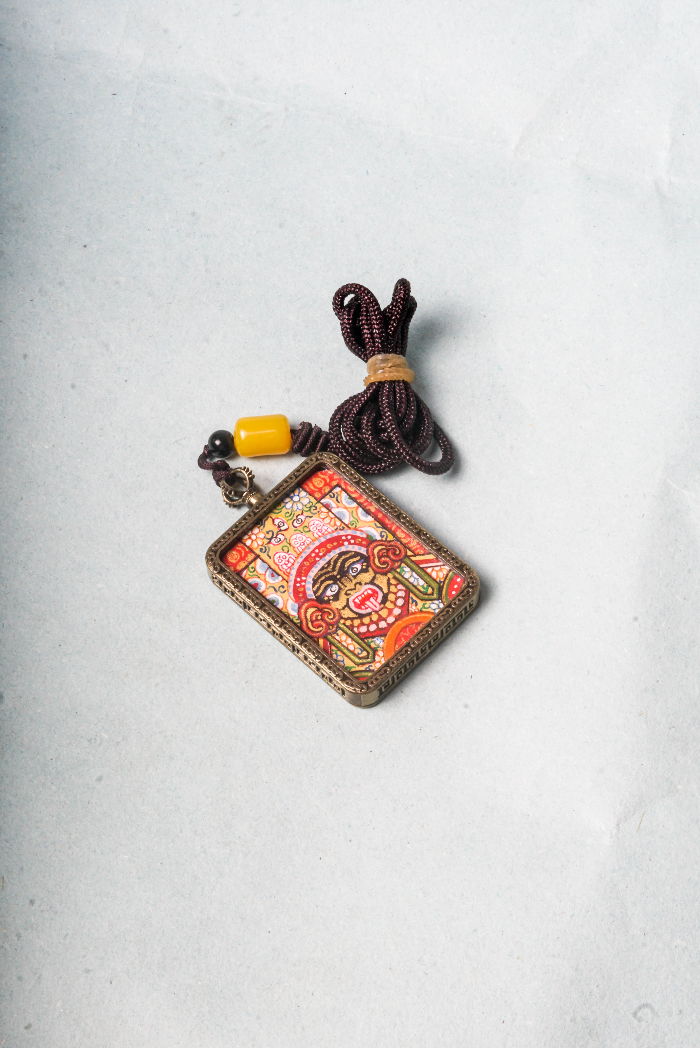 Kali Ghau Thangka embodies divine feminine power, guiding you to overcome ignorance and ego on your path to enlightenment. Handcrafted with natural mineral pigments, this vibrant artwork serves as a protective talisman for meditation, personal growth, and spiritual transformation.