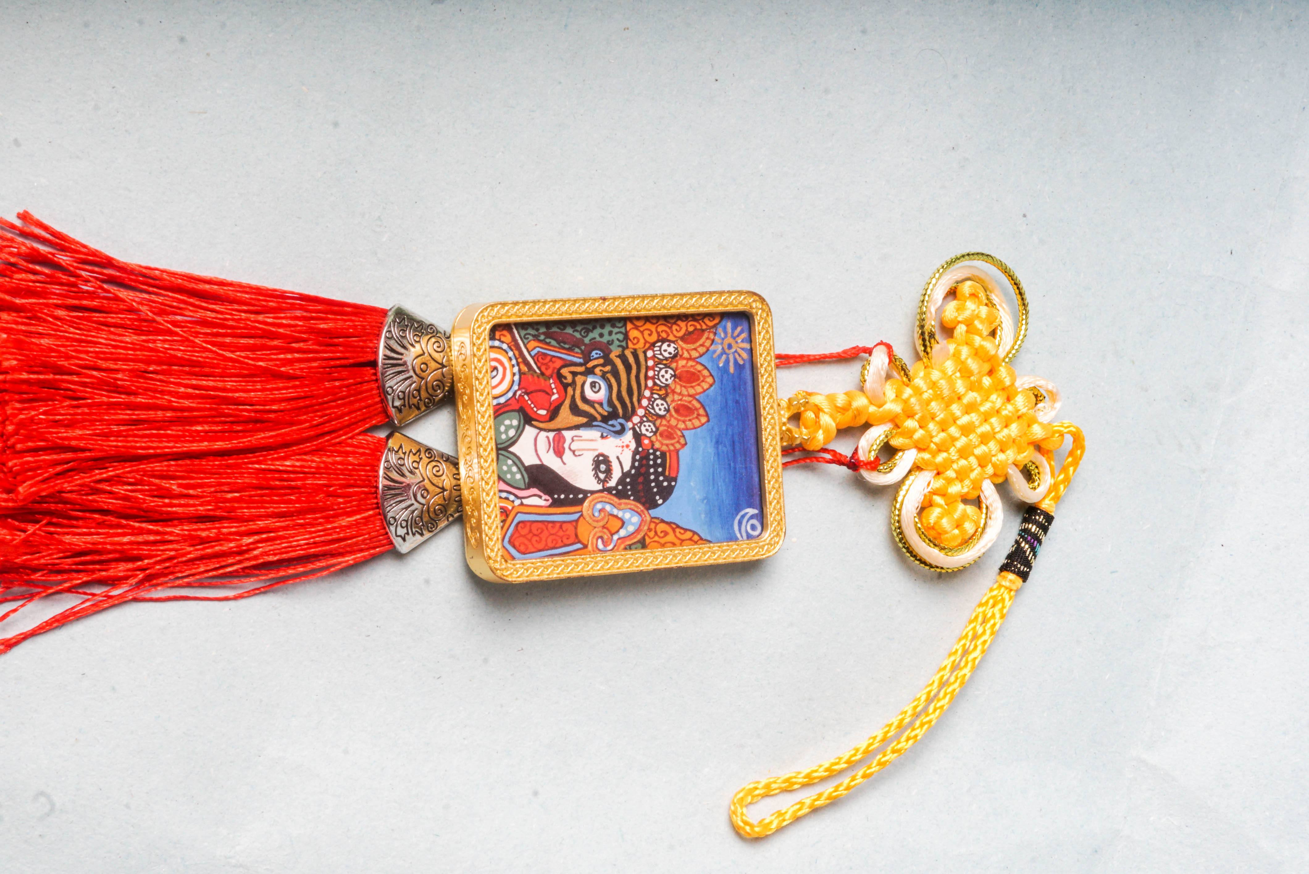 Kali, a powerful deity in Hindu and Tibetan Buddhism, symbolizes destruction of ignorance and spiritual transformation. This hand-painted Kali Ghau Thangka channels her protective energy for meditation and growth.
