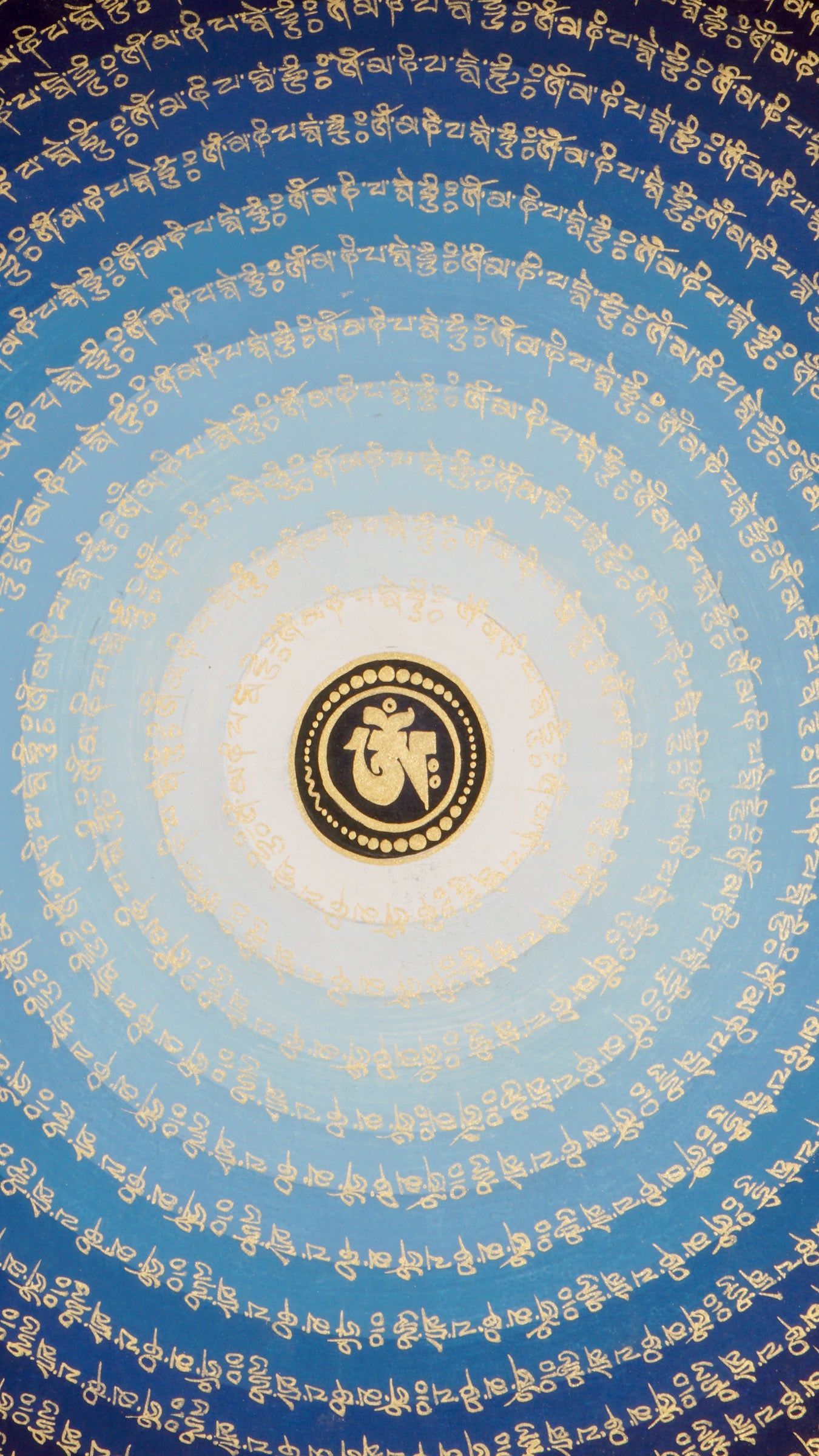 Mantra Mandala Thangka Spiritual Art