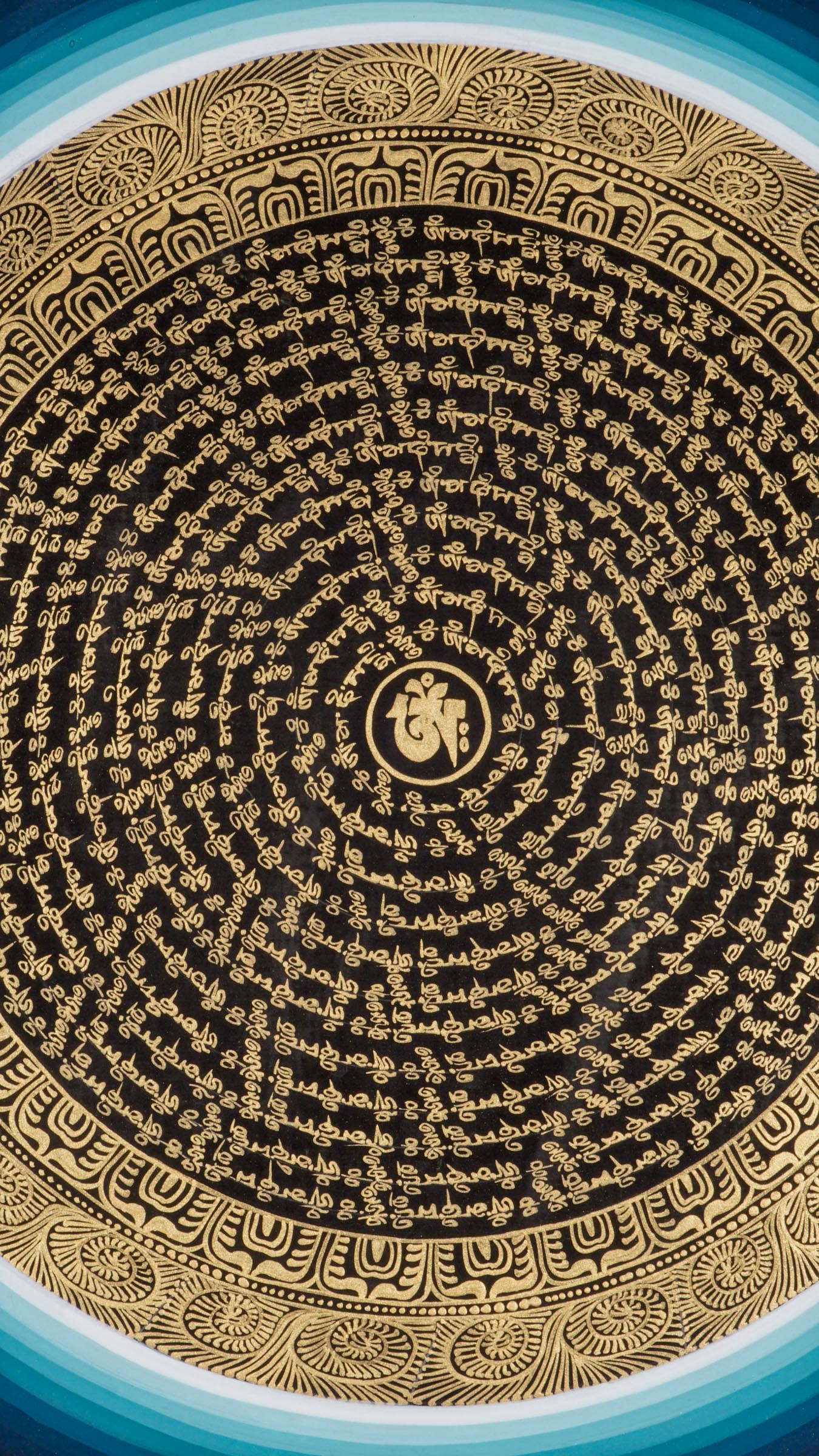Mantra Mandala Thangka Meditational Art