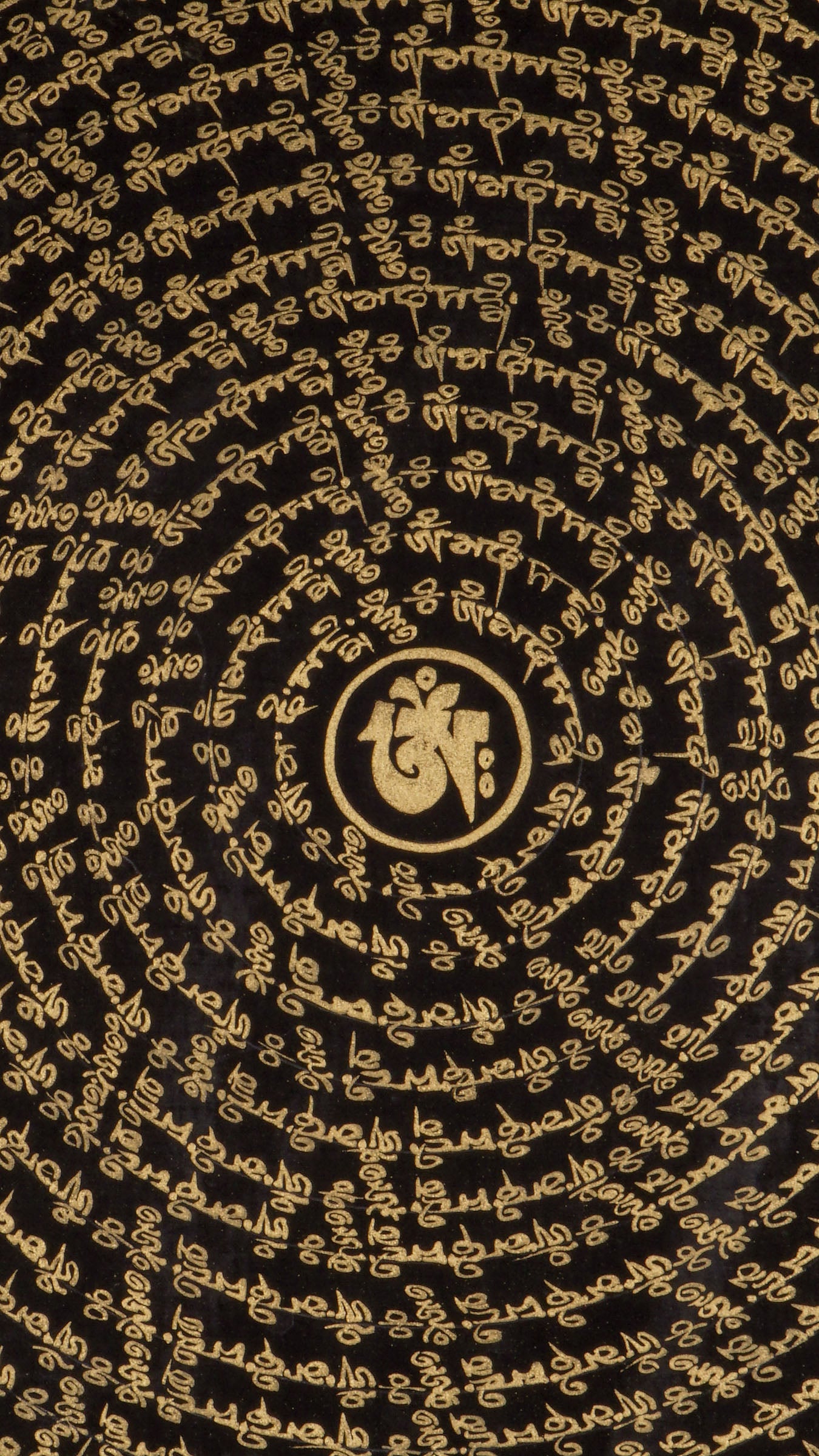 Mantra Mandala Thangka Meditational Art