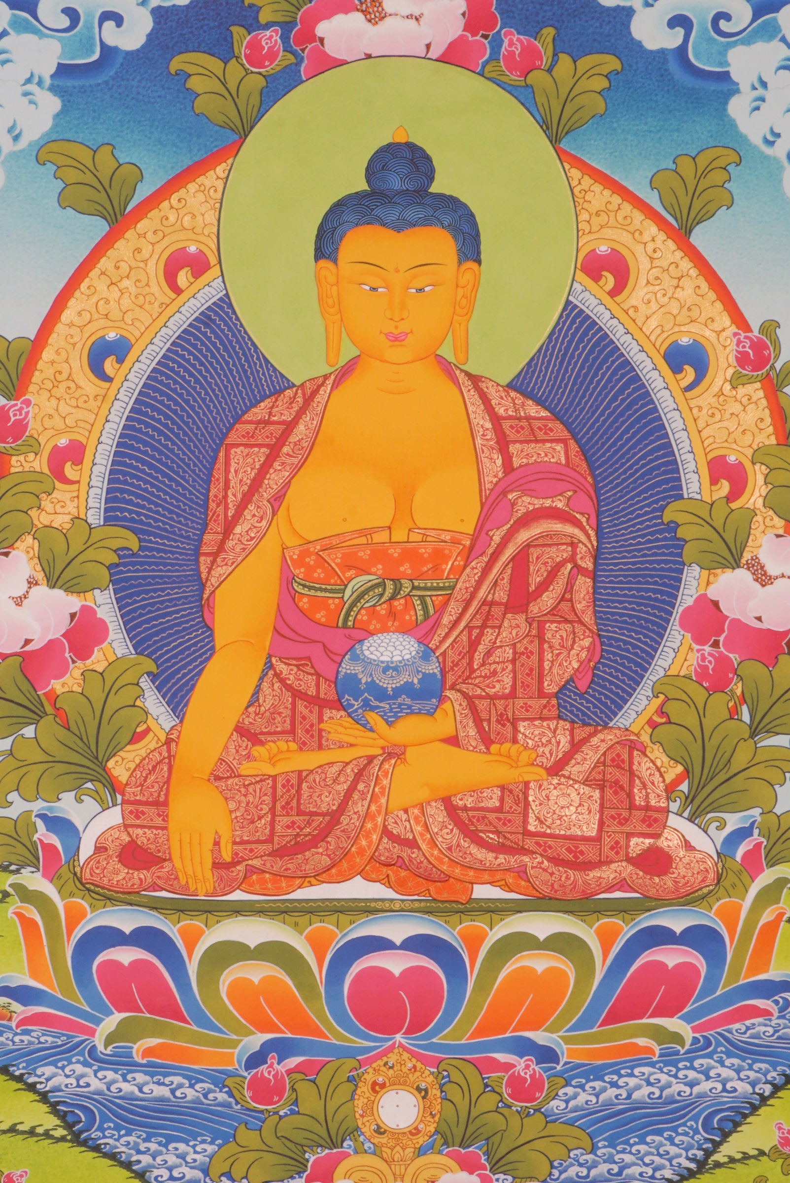 Shakyamuni Buddha Thangka
