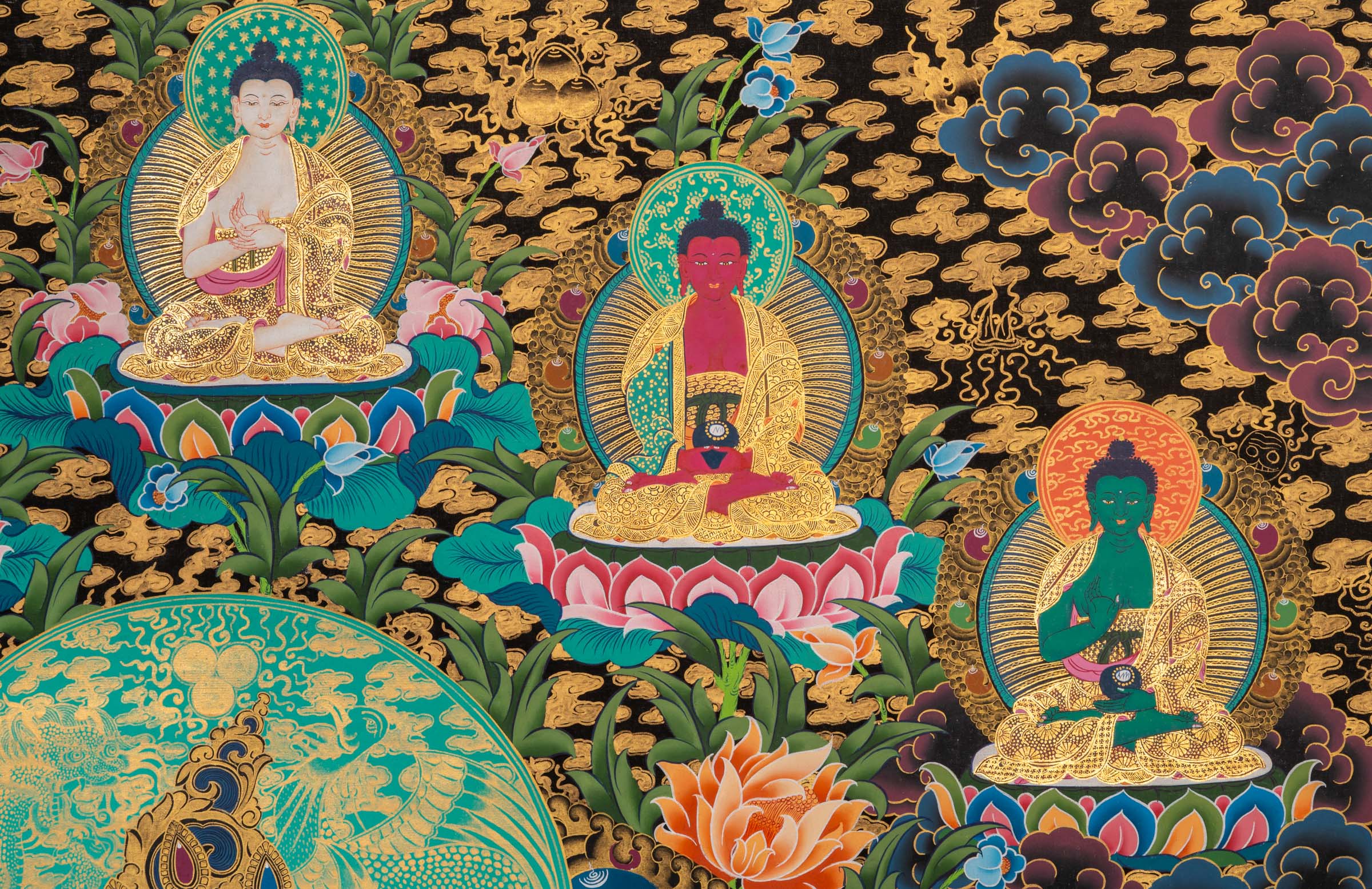 White Tara Thangka - a hand-painted spiritual artwork