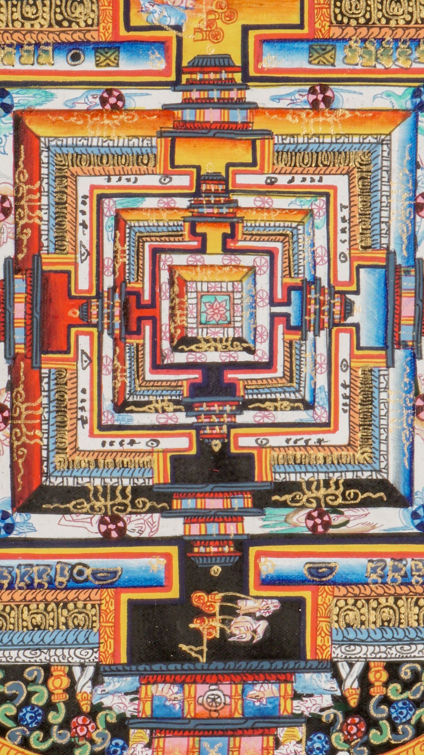 The Kalachakra Mandala Thangka is a vibrant Tibetan artwork symbolizing wisdom, compassion, and enlightenment. . Crafted with care, this thangka inspires peace and spiritual growth.