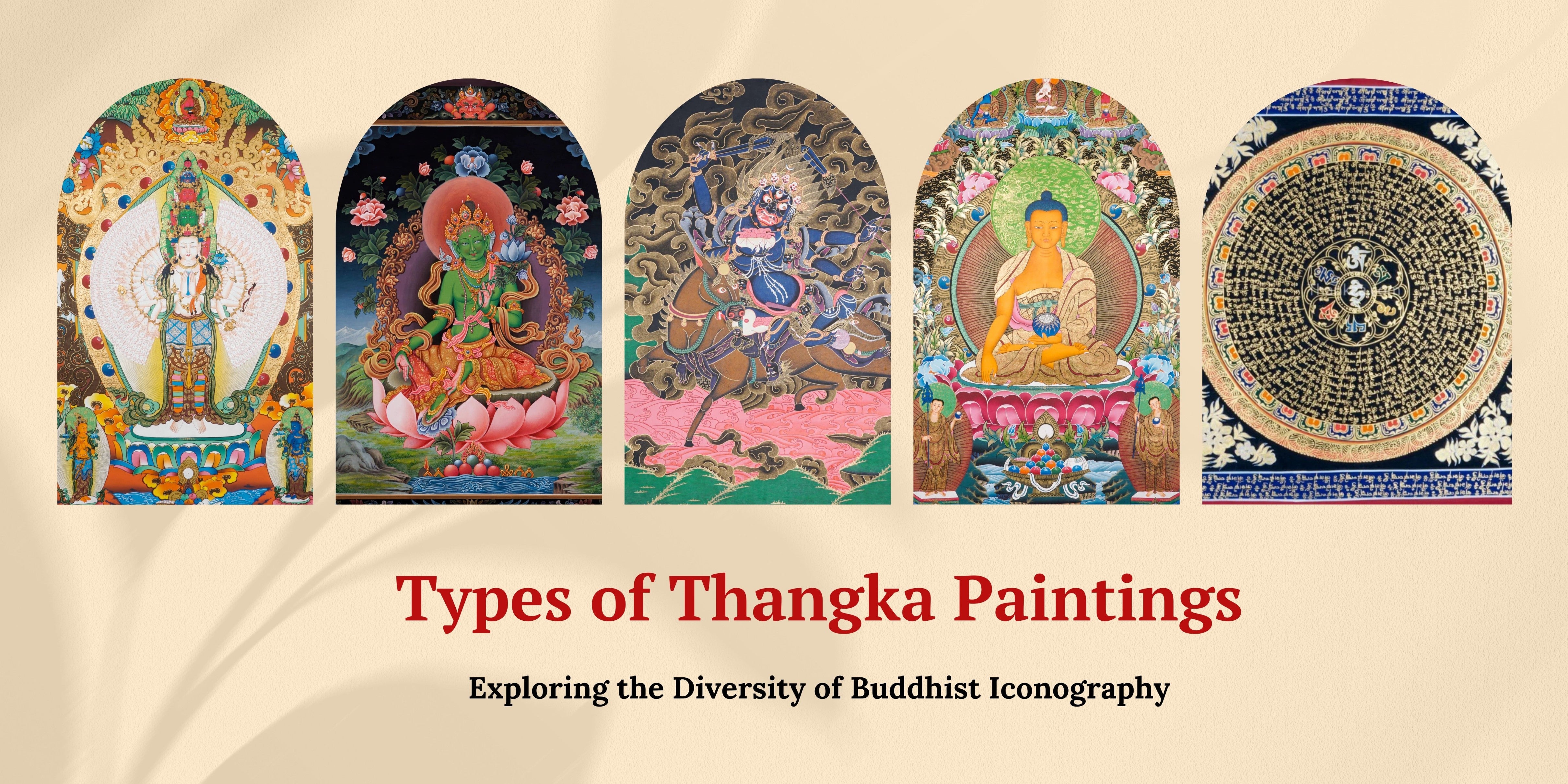 Types of Thangka Painting: Discover the Spiritual and Artistic Beauty of Buddhist Iconography