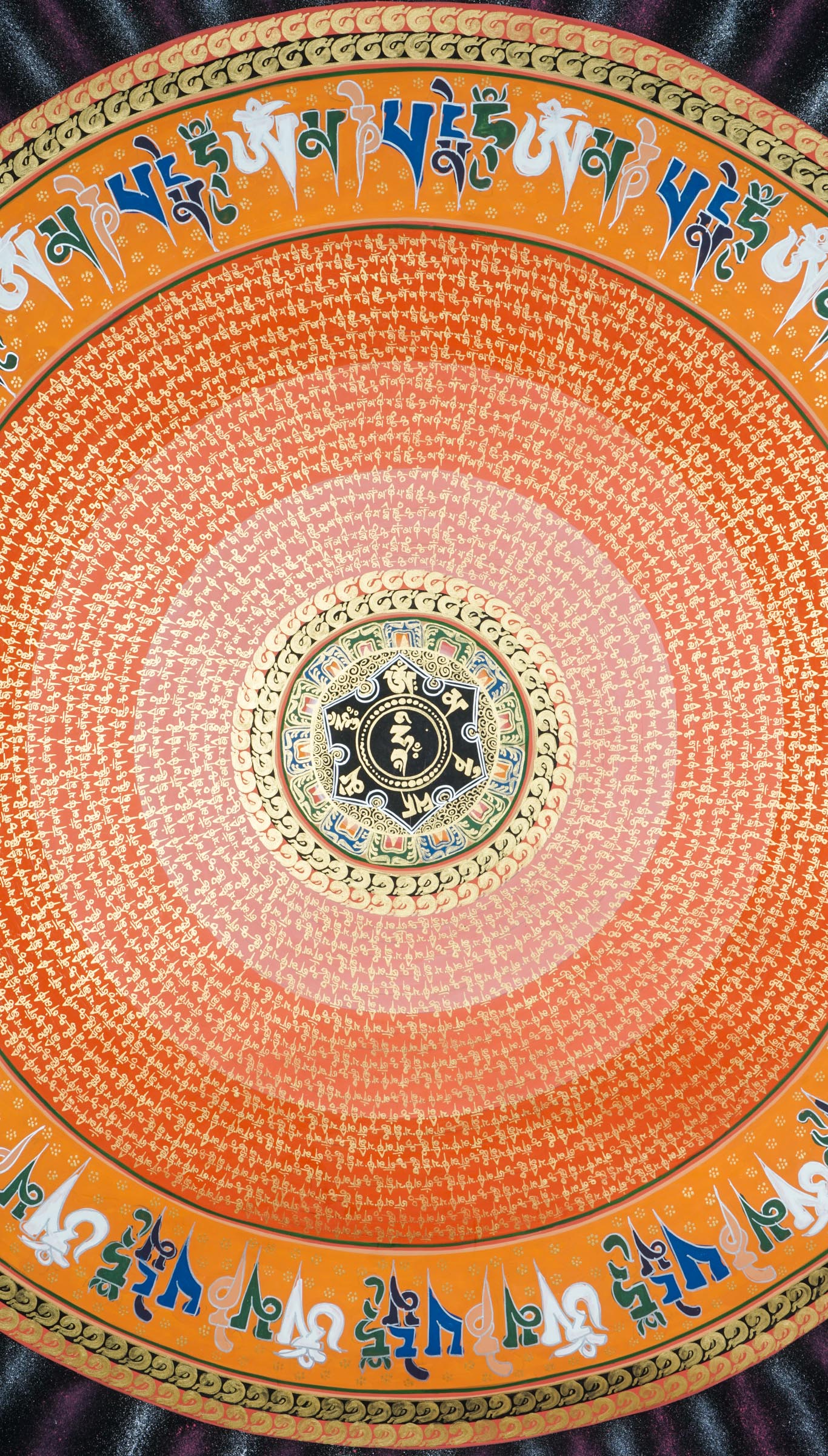  Mantra Mandala Thanka Painting 