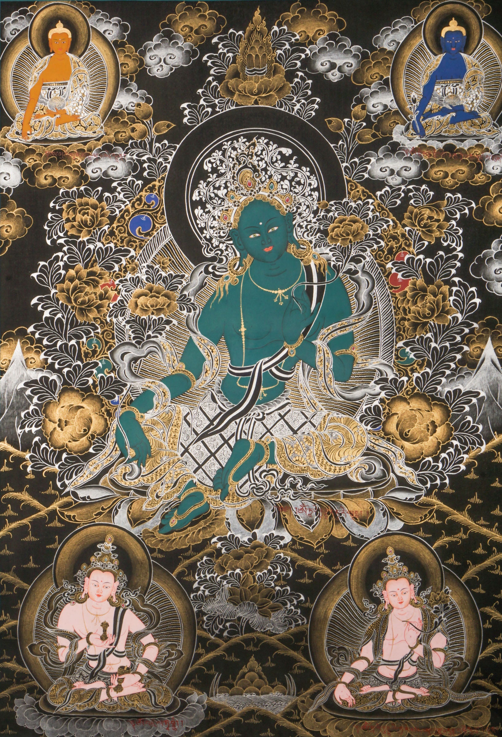 Green Tara Thangka