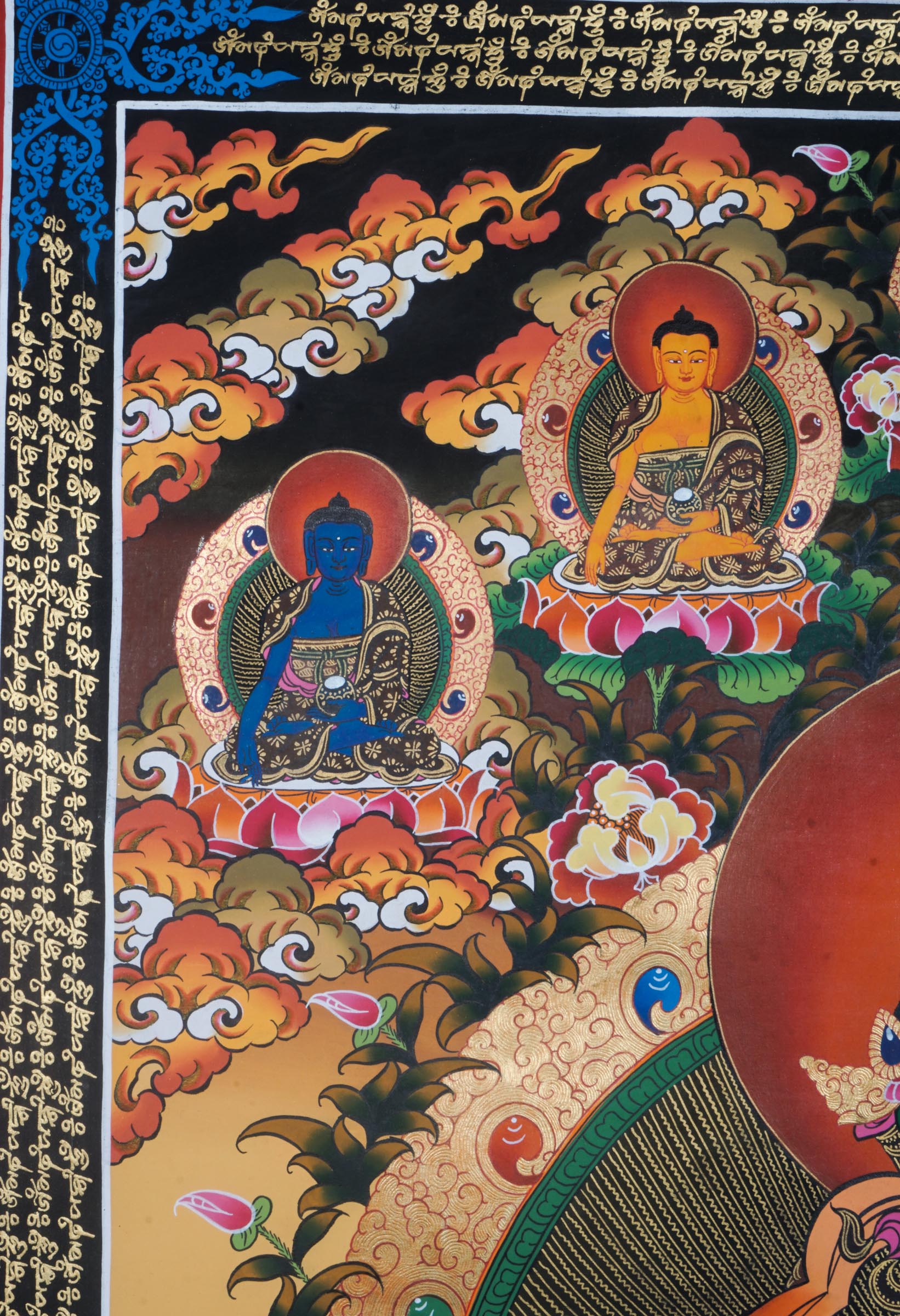 Green Tara is a well-known figure in Tibetan Buddhism, often regarded as the embodiment of compassion and quick response. Her lively green complexion represents vitality and her ability to conquer obstacles, and she is typically portrayed sitting in a calm meditative position, prepared to take action.
