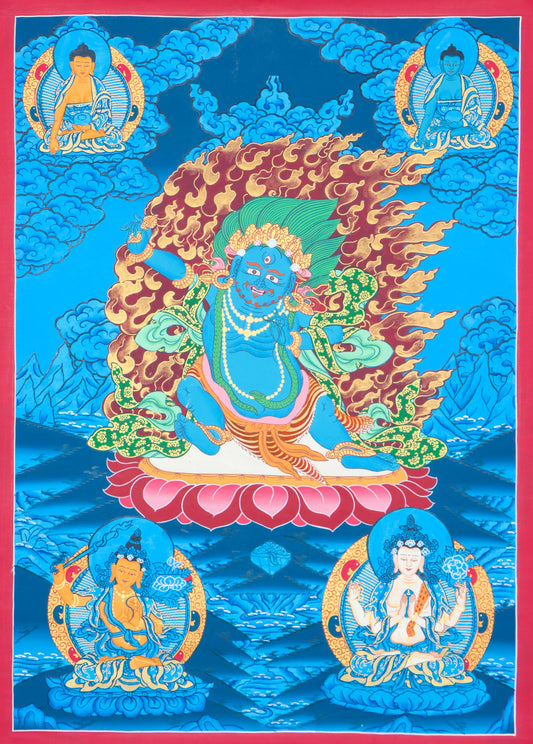 Vajrapani Thangka Painting