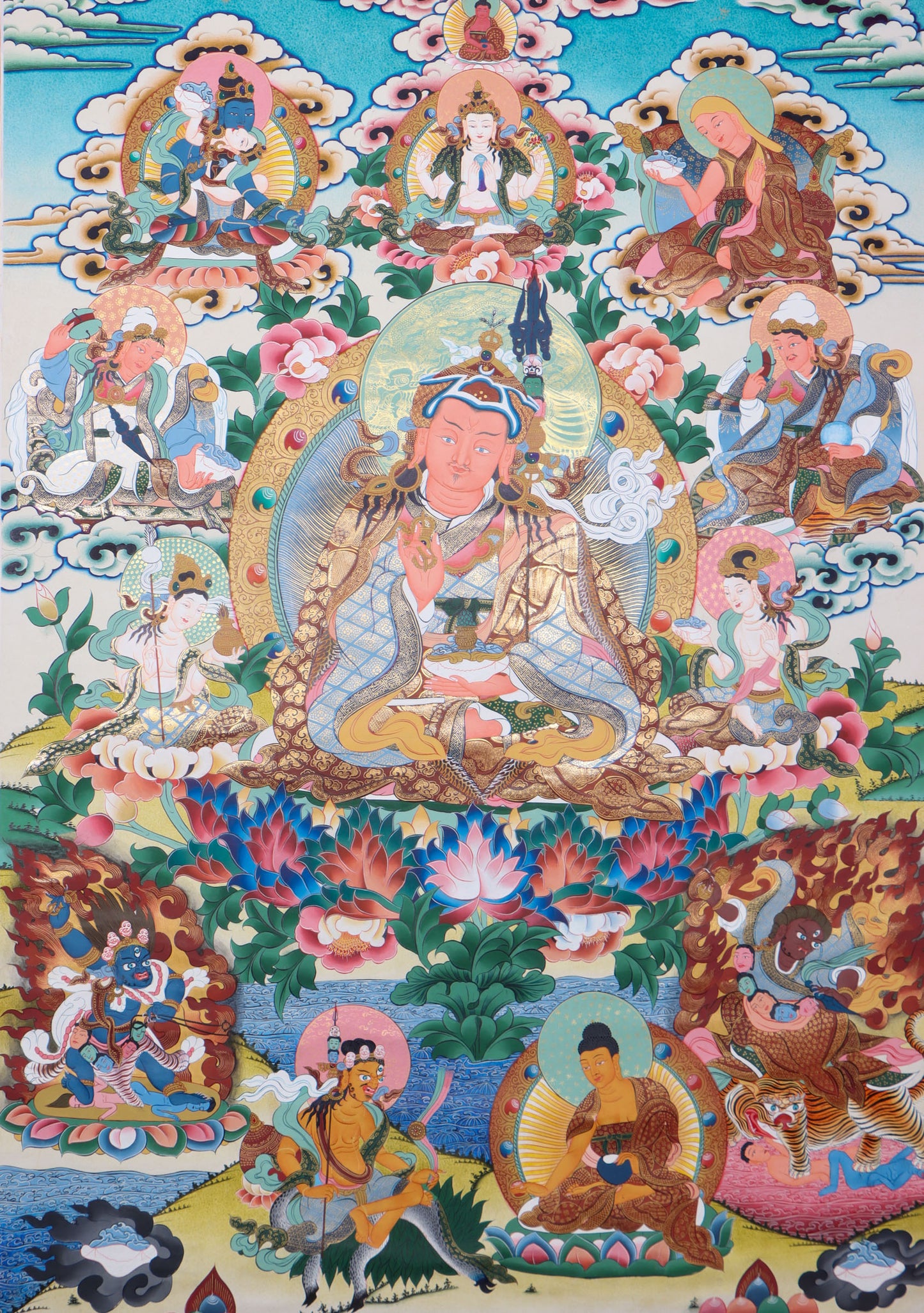 Guru Padmasambhava Thangka