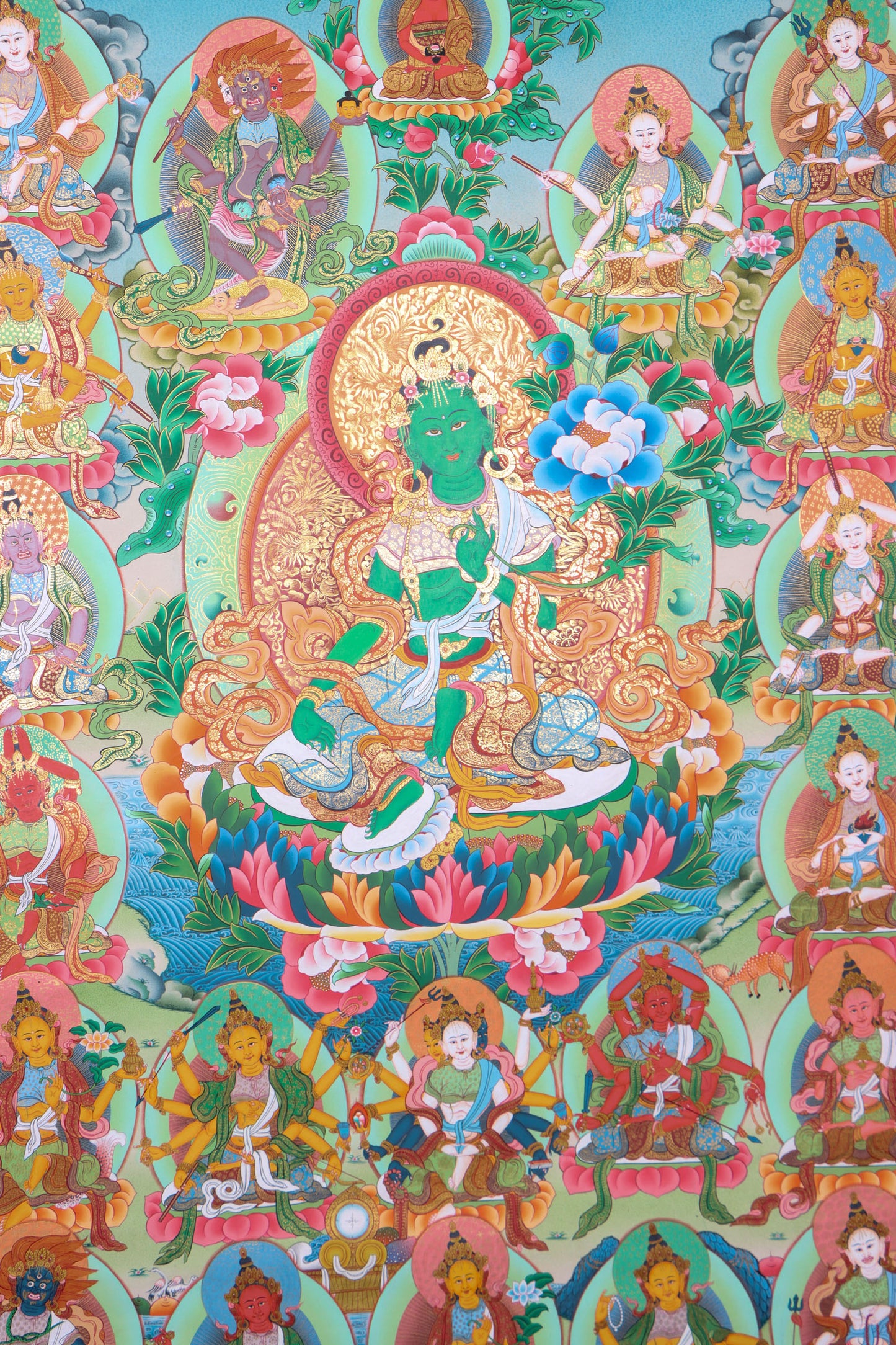 21 Tara Thanka Painting