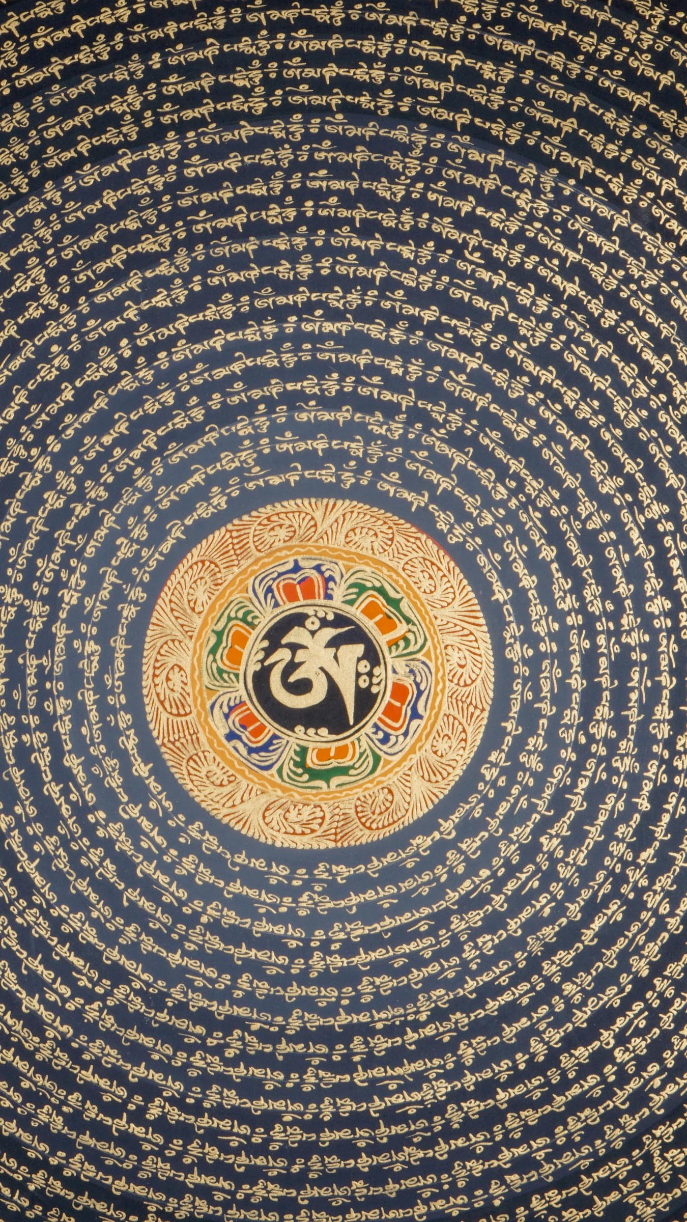 Mantra Mandala Spiritual Thangka