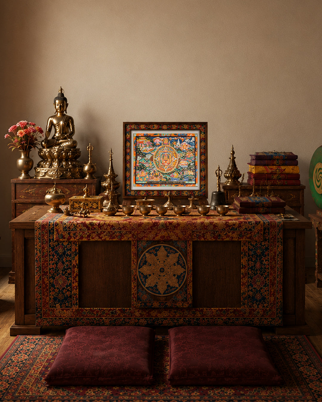 Story of Buddha | Buddha Life Thangka