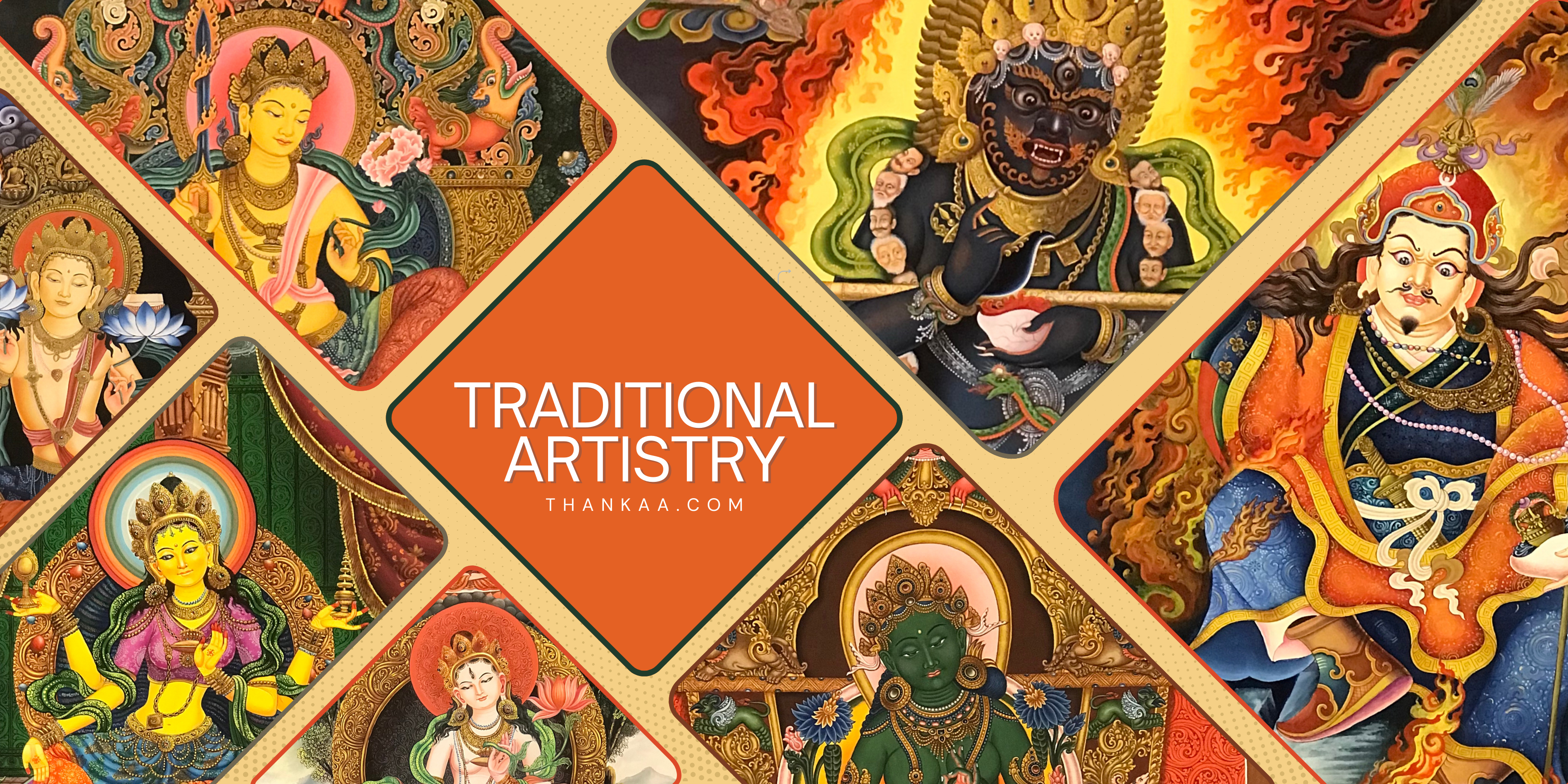 images of Guru Rinpoche, Tara, 